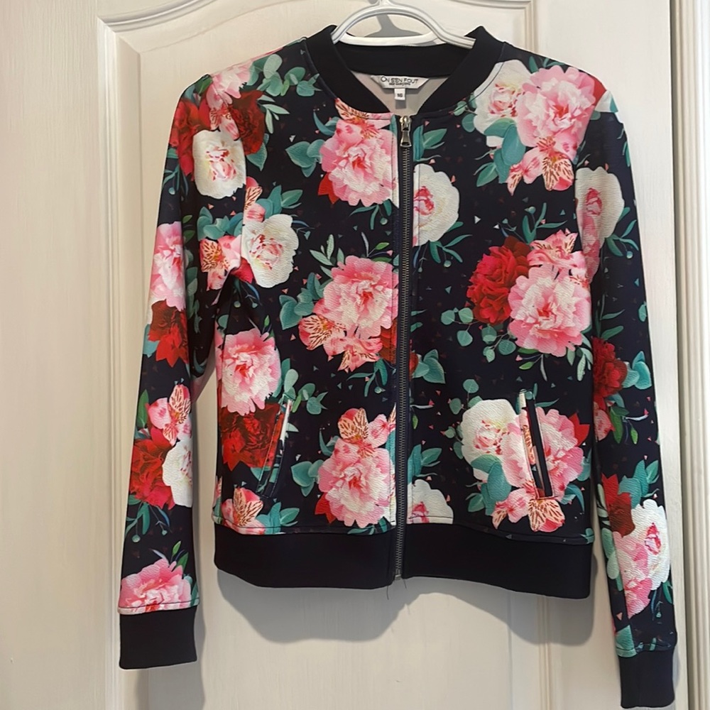 Veste fleurie